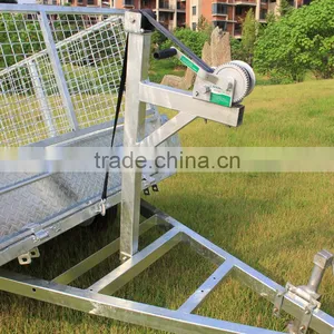 Fully Welded Winch Tipping Cage Trailer thumbnail-4