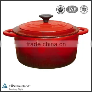 25cm Enamel Cast Iron Pot Rice Cooker thumbnail-1