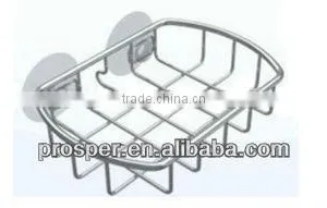 Bathroom Metal Shower Rack With Single Tier thumbnail-1