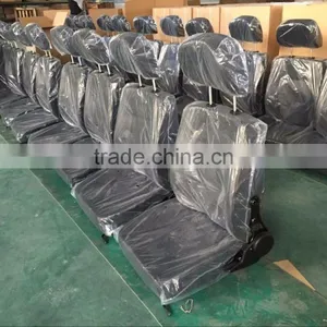 Backrest Adjustable Construction Vehicle Seat PVC TY-B19 thumbnail-2