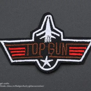 Patch Logo Embroidered Badge Clothes Iron Patch Badge Custom Decals Hand Embroidery Designs thumbnail-4