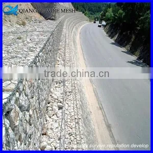 Welded Wire Mesh Gabion Fence & Pvc Coated Hexagonal Wire Netting Gabion thumbnail-1