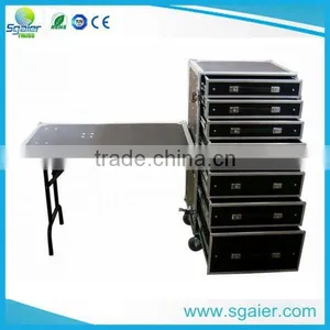 Sgaier 16u Flight Case With Twin Table DJ Flight Case thumbnail-4