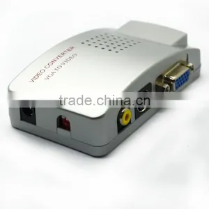 Wholesale High Resolution Video S-Video to Vga Converter Adapter thumbnail-1