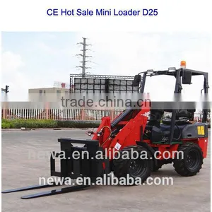 2016 Hot Sale Multifunction Mini Wheel Loader D25 Wheel Shovel Loader thumbnail-1