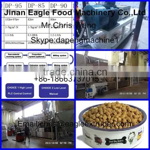 Full Automatic Pet Cat Dog Food Making Machine Process Line thumbnail-3