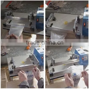Plastic Film Bags Heat Sealing and Cutting Machine thumbnail-4