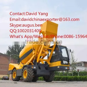 4 WD Concrete Mixer With 2CBM for Sale With Self Loading thumbnail-4
