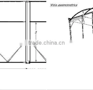 China Supplier Tomato Plastic High Tunnel Greenhouse thumbnail-3