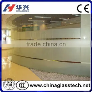 EN12150 Laminated Tempered Electric Frosting Glass thumbnail-1