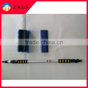 Luxury Car Window Water Clean Elescopic Brush With Wiper thumbnail-4