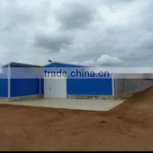 PU Sandwich Panel Steel Structure Chicken House in Ukraine thumbnail-1