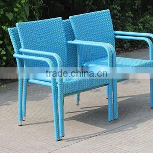 Loveseat With Aluminum Feet Coffee Table And Chair Set thumbnail-3