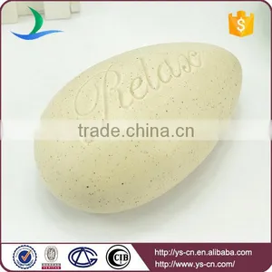 Matt Stone Oval Shape for Home Decoration, Simple Modern Style thumbnail-2