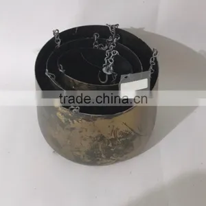 Hanging Antique Planter With Chain thumbnail-2