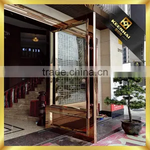 Keenhai OEM Customized Interior Decorative Security Stainless Steel Door thumbnail-3