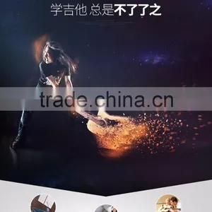 Electric Smart Guitar For Beginner, Mobile APP Teaching Intelligent Guitar For Wholesale thumbnail-4