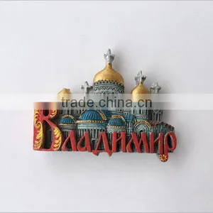 Resin Tourist Gift Russian Souvenirs Fridge Magnets Custom thumbnail-1