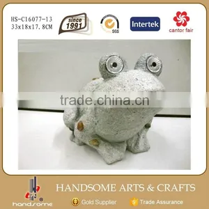 11.5 Inch Resin Home and Garden Decoration Animal Figurine Frog Statue Art Supply thumbnail-3