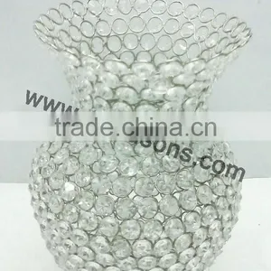 Crystal T-light Holder for Wedding/Hanging Candle Holder thumbnail-5