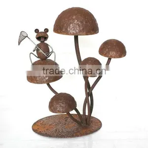 Garden Decoration Metal Mushroom thumbnail-3