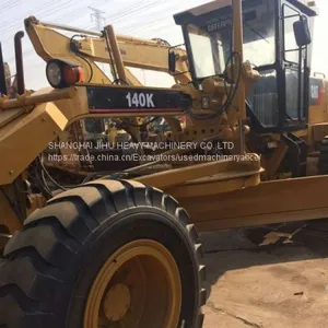 Использованный мотоградар Caterpillar 140K с рыхлителем thumbnail-2