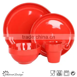 Set16 Ceramic Dinnerware Set Solid Color Dinner Set Stoneware Stackable Dinner Set Gift Box Packing thumbnail-2