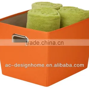 POLYESTER STACKABLE STORAGE BIN thumbnail-1