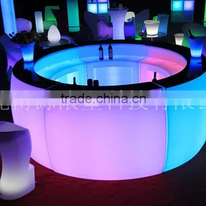 Elegant Led Light Bar Furniture, Cheap Led Light Table, Cheap Portable Bars Counter thumbnail-3