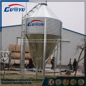 Chicken Poultry Farm Equipment/Grain Silos Price/Automatic Pig Feeding System thumbnail-2