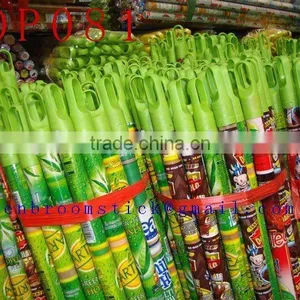 120cm X 2.2cm Plastic Coated Wooden Brush Stick With Various Styles thumbnail-1