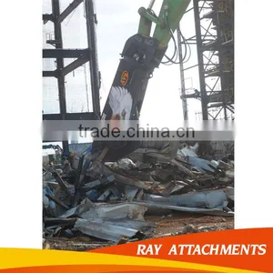 Hydraulic Crawler Metal Cutting Shear for Excavator Used thumbnail-1