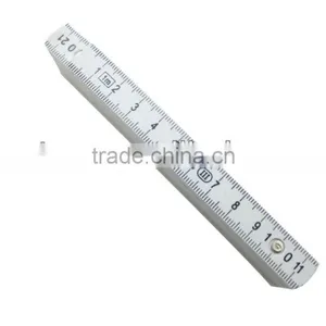 Plastic 10 Folds Meteal Connection 1m Folding Ruler thumbnail-1