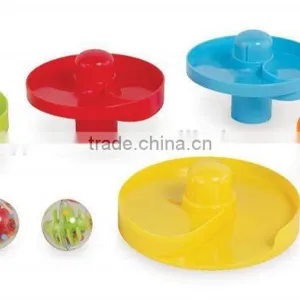 Dongguan Toy Early Childhood Colorful Toy Swirl Ball Ramp From ICTC Factory thumbnail-3