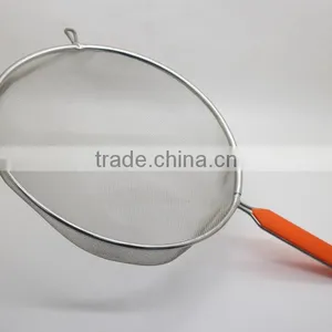 Kitchen Accessories Stainless Steel Cooking Splatter Screen With Plastic Handle for Splatter Cuard Fits thumbnail-2