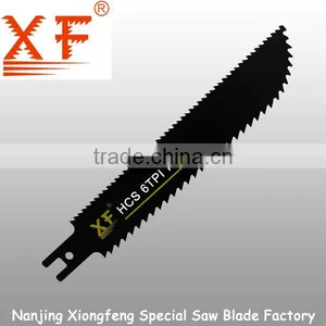 XF-D818:6TPI and 10TPI HCS Double Edge Reciprocating Saw Blade Saber Saw Blade, Drywall Cutting Tools thumbnail-1
