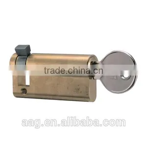 5 Pin Double Single Profile Zinc Alloy Brass Commercial Handle Door Lock Cylinder thumbnail-2