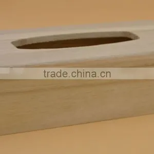 2017 Wooden Tissue Box Poulownia Pumping Carton Wooden Paper Suction Box thumbnail-2