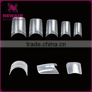 NEWAIR Packaging for Artificial Nails Oval Clear Nail Tips thumbnail-2