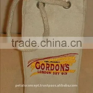 Cotton Promotional Wine Bag thumbnail-1