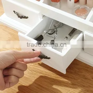Latest Style Superior Beautiful Wooden Storage Box Jewelry Container Makeup Organizer Case Handmade DIY Assembly thumbnail-4