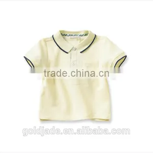 100% Cotton Custom Design Kids T-shirt Wholesale Baby Polo T-shirt thumbnail-5