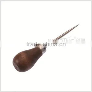Calabash Handle Awl for Making 3.5 mm Diameter Hole on Leather for Sew Area # HA6535 thumbnail-2