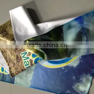 Full Sublimation Printing Gym Microfiber Sports Beach Microfiber Towel thumbnail-2