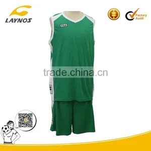 Basketball Jersey Uniform Design Color Green thumbnail-1