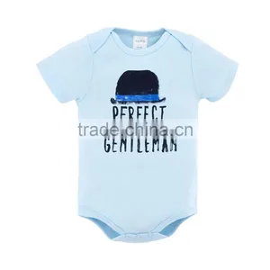 Best Quality Gentleman Style Baby Clothes Soft Cotton Baby Rompers Wholesale thumbnail-1