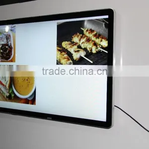 Wall Mounted 55in Supermarket Indoor Video Advertising Lcd Display thumbnail-2