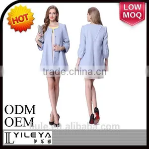 2015 Latest Turkish Winter Long Design Fashion Women Coat thumbnail-1