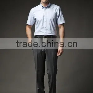 2015 New Fashion Men's Business Shirt 100% Cotton thumbnail-1