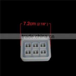 Custom Rectangle White Silicone Resin Mold thumbnail-2